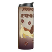 Game Day Football Sport Fans Thermosbeker (Gedraaid links)