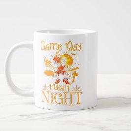 Game Day Fright Night Sport Halloween Grote Koffiekop