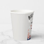 Game Day Glory: Super Bowl Bash 2025 Papieren Bekers (Rechts)