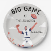 Game Day Glory: Super Bowl Bash 2025 Papieren Bordje (Voorkant)