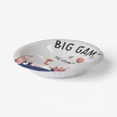 Game Day Glory: Super Bowl Bash 2025 Papieren Kommen (Gebogen)