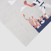 Game Day Glory: Super Bowl Bash 2025 Tissuepapier (Detail)