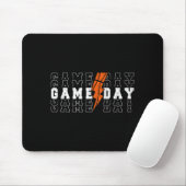 Game Day Honkbal Bliksem Sport Speler Coach Muismat (Met muis)