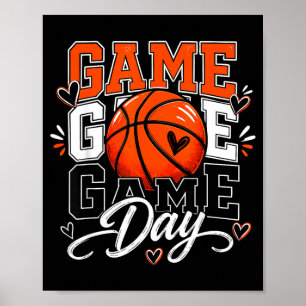 Game Day Honkbal Sportliefhebber Poster