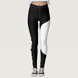 Game Day Huisdier Moeder Zwart Activewear Aangepas Leggings