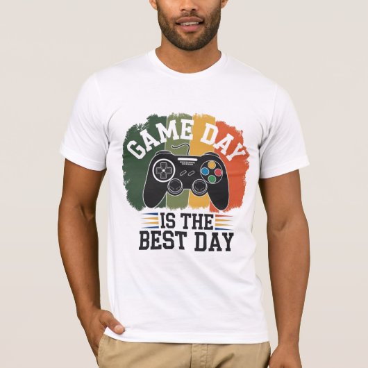 Game Day is de beste dag - T-shirt voor sportfans (Voorkant)