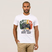 Game Day is de beste dag - T-shirt voor sportfans (Voorkant volledig)