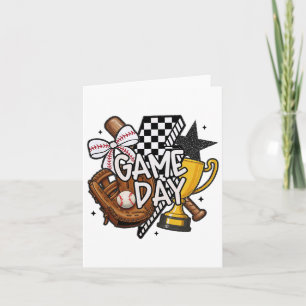 Game Day Mama Bysebyll Moeder Voor Vrouwen Meisje  Kaart