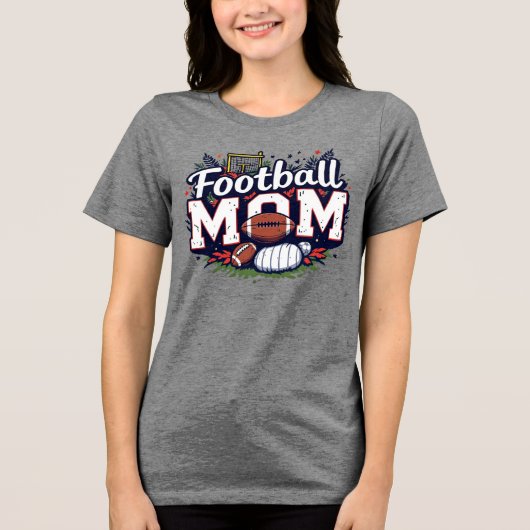 Game Day Mama T-shirt  (Voorkant)