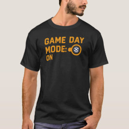 Game Day Mode Aan – Voetbalfan T-shirt