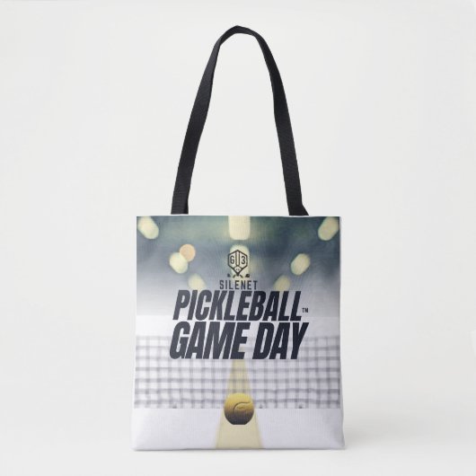 Game Day Pickleball Schoudertas | Minimal Sp Tote Bag (Voorkant)