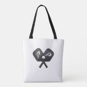 Game Day Pickleball Schoudertas | Minimal Sp Tote Bag (Achterkant)