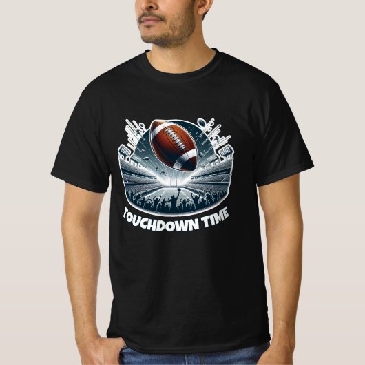 Game Day Ready: Football Fan T-shirt (Voorkant)