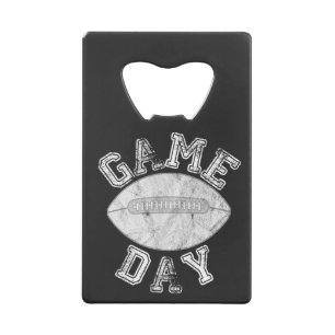 Game Day Screwball Afbeeldingen Creditkaart Flessenopener