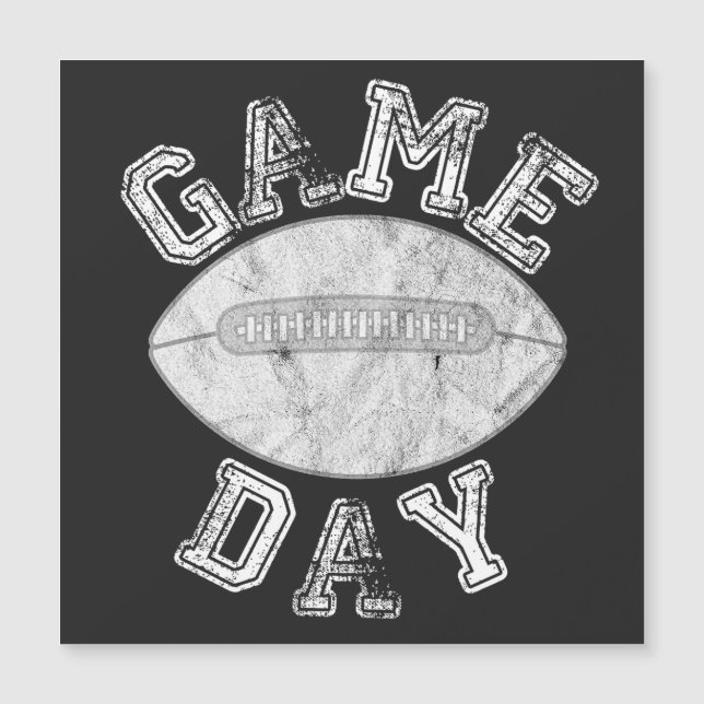 Game Day Screwball Graphics Magneet (Voorkant)
