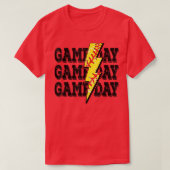 Game Day Softball, Softball Player Gift T-shirt (Design voorkant)