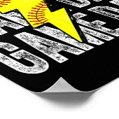 Game Day Softll Bliksemschicht Softll Moeder Vader Poster (Hoek)