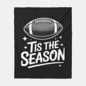 Game Day Support Football Fleece Deken (Voorkant)