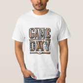 "GAME DAY" T-shirt ontwerp (Voorkant)