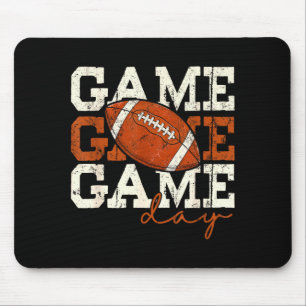 Game day touchdown American football voor mannen v Muismat
