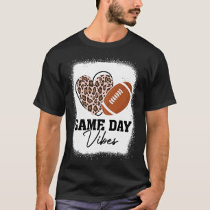 Game Day Vibes - Amerikaans Football liefhebber Le T-shirt