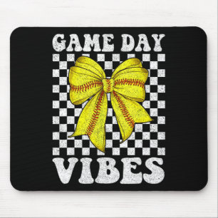 Game Day Vibes Coquette Strik Das Softll Mama Soft Muismat