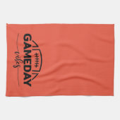 Game Day Vibes Football Fun Theedoek (Horizontaal)