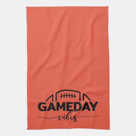 Game Day Vibes Football Fun Theedoek (Verticaal)