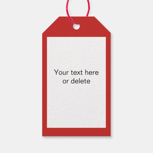 Game Day Vibes Team Hart Gepersonaliseerde Tekst Cadeaulabel (Achterkant)