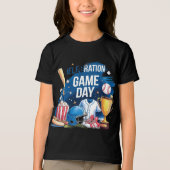 Game Day Vibes Tri-Blend Shirt (Voorkant)