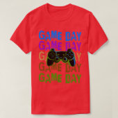 Game day-videogames t-shirt (Design voorkant)