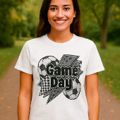 Game Day Voetbal Shirt - Leopard Lightning & Ball