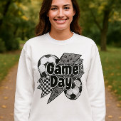 Game Day Voetbal Shirt - Leopard Lightning & Ball