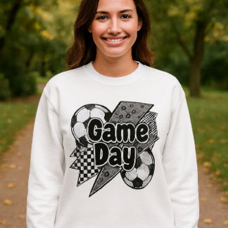 Game Day Voetbal Shirt - Leopard Lightning & Ball