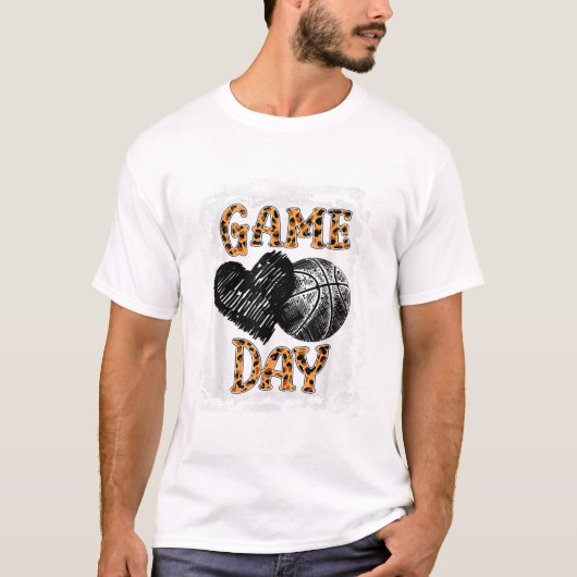 Game Day Vrouwen Luipaard T-shirt (Voorkant)