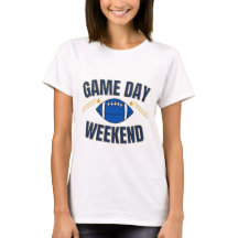 Game Day Weekend Vintage Voetbal Dames Sporten
