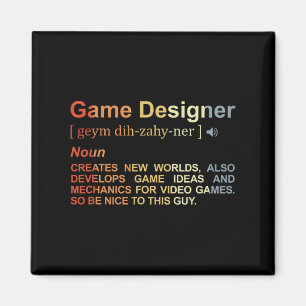 Game Designer Definition Game Programmeur Game Dev Magneet