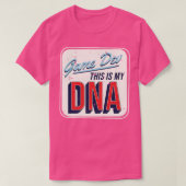 Game Dev Dit is mijn DNA T-shirt (Design voorkant)