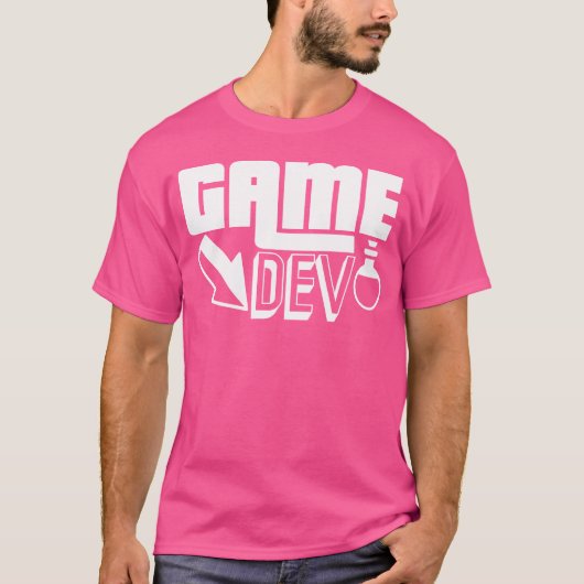 Game Dev Programmer Gamer Level Design Software fa T-shirt (Voorkant)