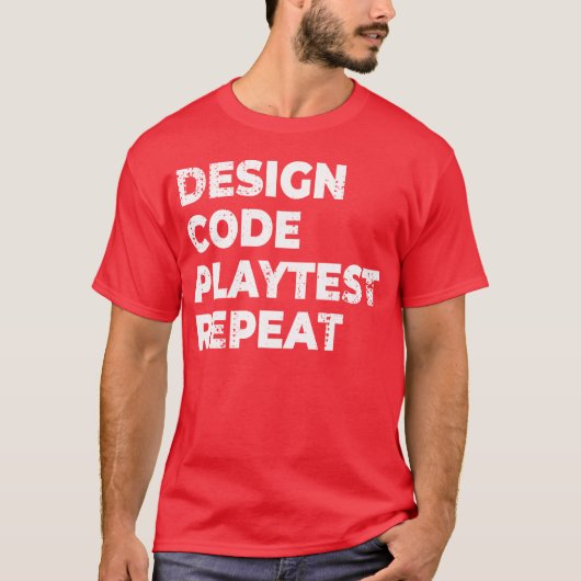 Game Development Progress vintage T-shirt (Voorkant)