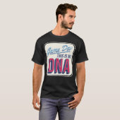 Game Devhis Is Mijn DNA meisje T-shirt (Voorkant volledig)