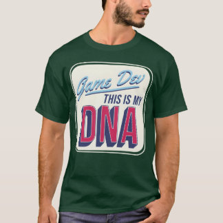 Game Devhis is mijn DNA-meisje T-shirt