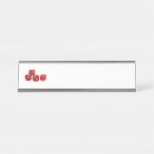 Game Dice Bureau Naambordje (Voorkant)