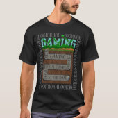Game Digital Lands Video Game T-shirt (Voorkant)