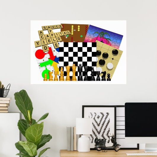 Game en Puzzle Week Poster (Thuiskantoor)