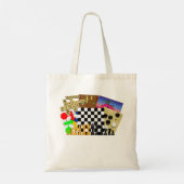 Game en Puzzle Week Tote Bag (Achterkant)