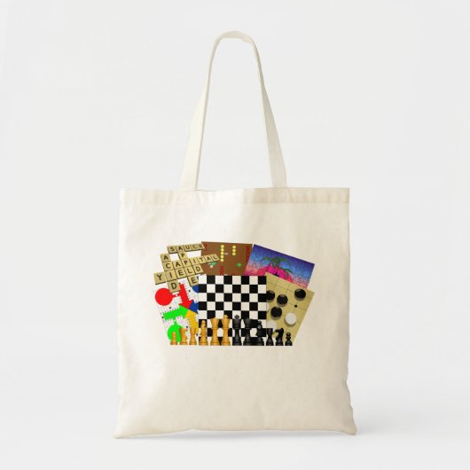 Game en Puzzle Week Tote Bag (Voorkant)