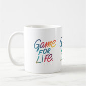 Game for Life Koffiemok (Links)