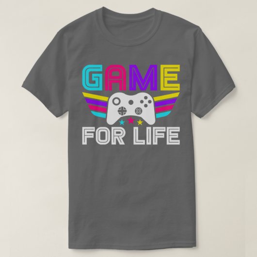 Game for Life T-shirt (Design voorkant)
