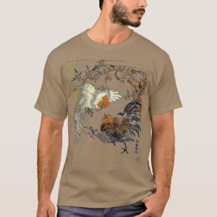 Game Fowl Fighting Roosters Cockfight vintage T-shirt